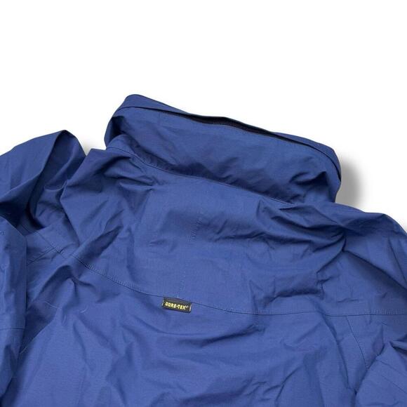 VTG Kathmandu Gore-Tex Waterproof Jacket Blue Size 12 Outdoor Hiking Shell Coat - Picture 13 of 15